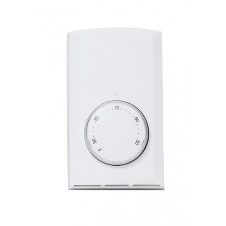 Cadet Single Pole Thermostat Wall Mount Heating Dial White 08300
